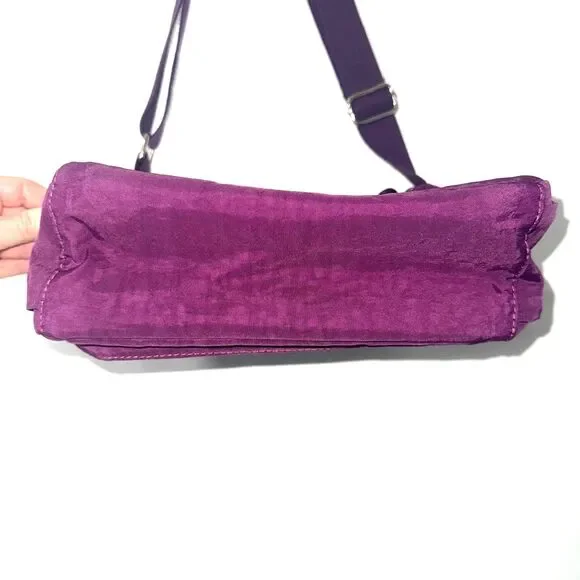 Jielshi Nylon Crossbody Bag - Purple - Picture 5 of 9